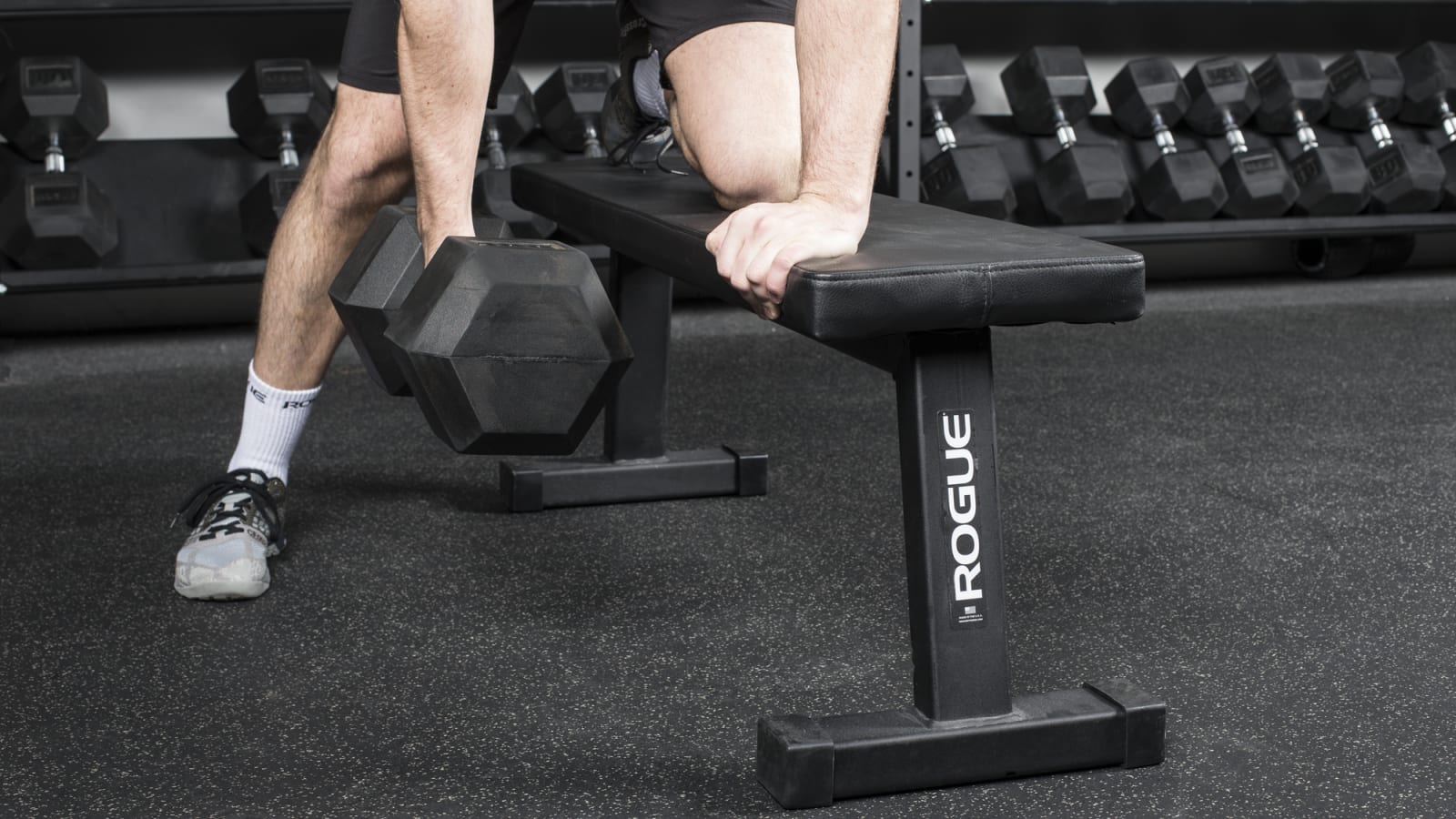 Rogue fitness flat bench store